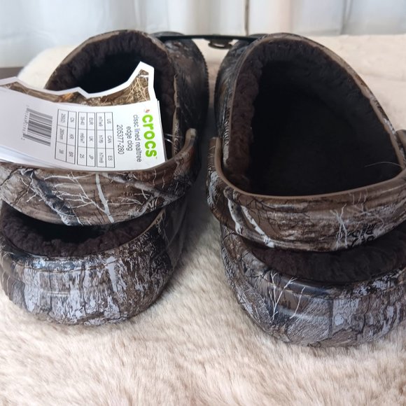 NEW Crocs Classic RealTree Edge Men's Clogs M7/W9 - Picture 5 of 7